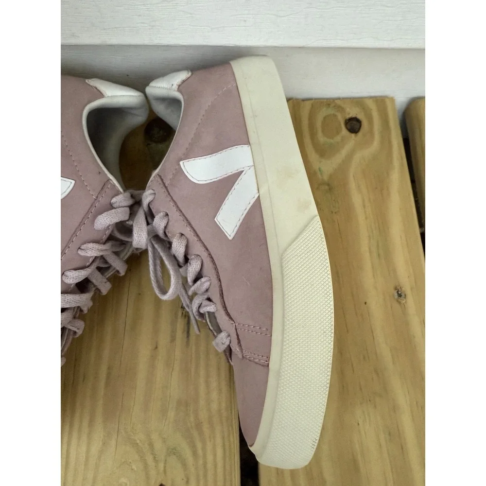 Veja Campo Nubuck Babe Pink Sneakers Trainers Size US 7 EU 38‎ Lace Up